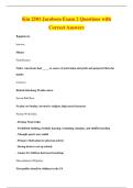 Kin 2501 Jacobsen Exam 2 Questions with&NewLine;Correct Answers