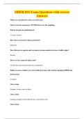 MDFR D&sol;O Exam Questions with correct&NewLine;Answers