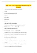MGT 6311 Final Exam Questions with Correct&NewLine;Answers