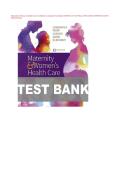 Maternity & Women's Health Care&comma; 12th Edition &lpar;Lowdermilk&comma; Perry&comma; Cashion & Alden&rpar; &ndash; Complete Test Bank with Verified Multiple-Choice&comma; Select-All-That-Apply&comma; and Answer Key