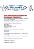 MARYLAND POOL OPERATOR REVIEW EXAMS QUESTIONS AND ANSWERS SET A&period;pdf