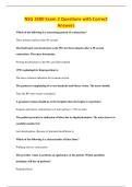 NSG 3500 Exam 2 Questions with Correct&NewLine;Answers