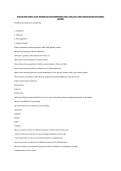 NUR 2356 FINAL EXAM 2 LATEST VERSIONS 2026 MULTIDIMENSIONAL CARE 1 FINAL&sol; MDC 1 FINAL EXAM QUESTIONS AND CORRECT&NewLine;ANSWERS&NewLine;