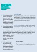 NACE PN TO RN EXAM &NewLine;WITH ALL CORRECT & &NewLine;100&percnt; VERIFIED &NewLine;ANSWERS&vert;ALREADY &NewLine;GRADED A&plus;
