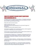 CMN 572 CORRECT EXAMS SCRIPT QUESTIONS AND ANSWERS SET A&period;pdf