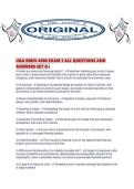 UGA RMIN 4000 EXAM 1 ALL QUESTIONS AND ANSWERS SET A&period;pdf