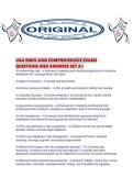 UGA RMIN 4000 COMPREHENSIVE EXAMS QUESTIONS AND ANSWERS SET A&period;pdf