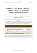 BLOCK 2 TEST 2 SF QUESTIONS WITH 100&percnt; CORRECT SOLUTIONS&excl;&excl;