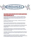 UGA RMIN 4000 UPDATED TEST PAPER QUESTIONS AND ANSWERS SET