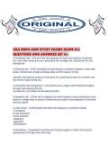 UGA RMIN 4000 STUDY EXAMS GUIDE ALL QUESTIONS AND ANSWERS SET