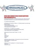 NFDN 2005 CORRECT FINAL EXAMS QUESTIONS AND ANSWERS SET A&period;pdf