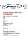 NFDN 2005 LATEST EXAMS PAPER QUESTIONS AND ANSWERS SET A&period;pdf