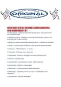 NFDN 2005 END OF COURSE EXAMS QUESTIONS AND ANSWERS SET A&period;pdf