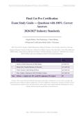 FINAL CUT PRO CERTIFICATION EXAM STUDY GUIDE QUESTIONS WITH 100&percnt; CORRECT ANSWERS&excl;&excl;