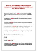 NCATT AET AEIT ENdorsEmENT ExAm QuEsTIoNs ANd&NewLine;ANswErs PrACTICE QuEsTIoNs wITh soluTIoNs NEwEsT 2026&NewLine;2027 &vert; AlrEAdy GrAdEd A&plus; 