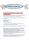 TELUS RATER EXAMS SCRIPT QUESTIONS AND ANSWERS SET A&period;pdf