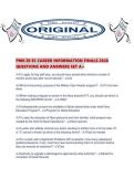 PMK EE E5 CAREER INFORMATION FINALS 2026 QUESTIONS AND ANSWERS SET A&period;pdf