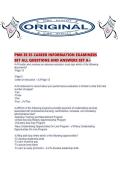 PMK EE E5 CAREER INFORMATION EXAMINERS SET ALL QUESTIONS AND ANSWERS SET A&period;pdf