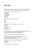 DBT skills&period; Questions and Answers 2026