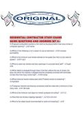 RESIDENTIAL CONTRACTOR STUDY EXAMS GUIDE QUESTIONS AND ANSWERS SET A&period;pdf