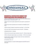 RESIDENTIAL CONTRACTOR CORRECT TEST PAPER QUESTIONS AND ANSWERS SET A&period;pdf