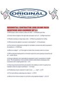 RESIDENTIAL CONTRACTOR CORE EXAMS MAIN QUESTIONS AND ANSWERS SET A&period;pdf