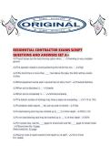 RESIDENTIAL CONTRACTOR EXAMS SCRIPT QUESTIONS AND ANSWERS SET A&period;pdf