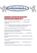RESIDENTIAL CONTRACTOR EVALUATION QUESTIONS AND ANSWERS SET A&period;pdf