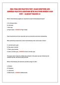 NHA CCMA 2Nd PrACtiCe test exAM QuestioNs ANd&NewLine;ANswers PrACtiCe QuestioNs witH solutioNs Newest 2026&NewLine;2027 &vert; AlreAdy GrAded A&plus; 