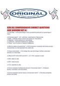 SCM 502 COMPREHENSIVE CORRECT QUESTIONS AND ANSWERS SET A&period;pdf