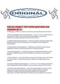 SCM 502 CORRECT TEST PAPER QUESTIONS AND ANSWERS SET A&period;pdf