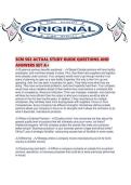 SCM 502 ACTUAL STUDY GUIDE QUESTIONS AND ANSWERS SET A&period;pdf