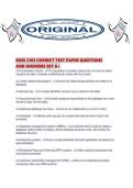 MSIS 2103 CORRECT TEST PAPER QUESTIONS AND ANSWERS SET A&period;pdf