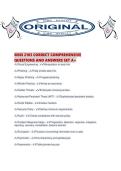 MSIS 2103 CORRECT COMPREHENSIVE QUESTIONS AND ANSWERS SET A&period;pdf