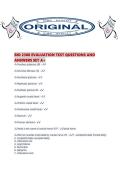 BIO 2300 EVALUATION TEST QUESTIONS AND ANSWERS SET A&period;pdf