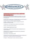 JOURNEYMAN ELECTRICIAN FINALS QUESTIONS AND ANSWERS SET A&period;pdf