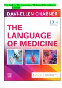 Test Bank for The Language of Medicine 13th Edition by Chabner &lpar;All Chapters Covered&rpar;&NewLine;&NewLine;