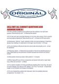 UCLA EMT ALL CORRECT QUESTIONS AND ANSWERS SURE A&period;pdf