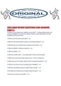 2026 CMSP REVIEW QUESTIONS AND ANSWERS SURE A&period;pdf