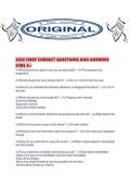 2026 CMSP CORRECT QUESTIONS AND ANSWERS SURE A&period;pdf