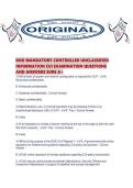 DOD MANDATORY CONTROLLED UNCLASSIFIED INFORMATION CUI EXAMINATION QUESTIONS
