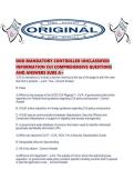 DOD MANDATORY CONTROLLED UNCLASSIFIED INFORMATION CUI COMPREHENSIVE QUESTIONS