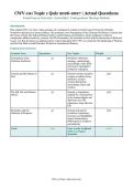 CWV-101 Topic 1 Quiz &ndash; Grand Canyon University &ndash; 2026&sol;2027 Academic Year &ndash; Questions and Answers for Undergraduate Theology Students