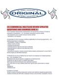 CIC COMMERCIAL MULTILINE REVIEW UPDATED QUESTIONS AND ANSWERS SURE A&period;pdf