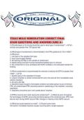 TEXAS MOLD REMEDIATION CORRECT FINAL EXAM QUESTIONS AND ANSWERS SURE A&period;pdf