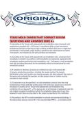 TEXAS MOLD CONSULTANT CORRECT REVIEW QUESTIONS AND ANSWERS SURE A&period;pdf
