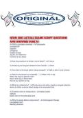 NFDN 2003 ACTUAL EXAMS SCRIPT QUESTIONS AND ANSWERS SURE A&period;pd