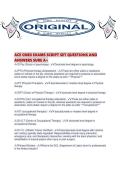 ACE CMES EXAMS SCRIPT SET QUESTIONS AND ANSWERS SURE A&period;pdf
