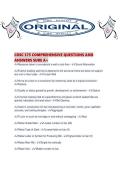 COSC 375 COMPREHENSIVE QUESTIONS AND ANSWERS SURE A&period;pdf