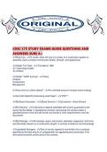 COSC 375 STUDY EXAMS GUIDE QUESTIONS AND ANSWERS SURE A&period;pdf